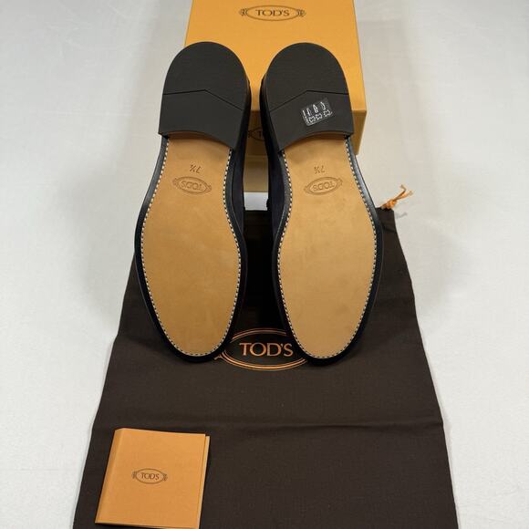 Tod’s SEUDE LEATHER SOLE PENNY Loafer Size 7.5UK/9US New In Box MSRP $950